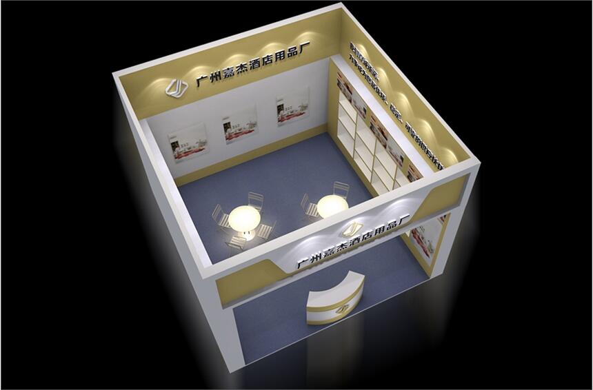 2018廣州酒店用品展 3D模型引領展覽展示與展臺設計新潮流